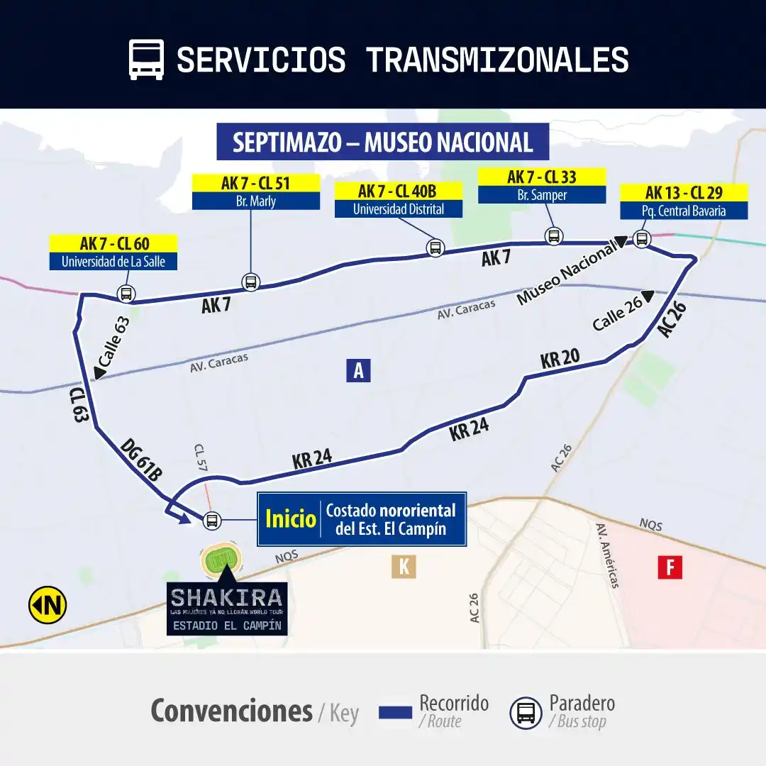 Image from Canal TransMilenio: <a class="text-blue-500 hover:underline cursor-pointer" href="/hashtag...