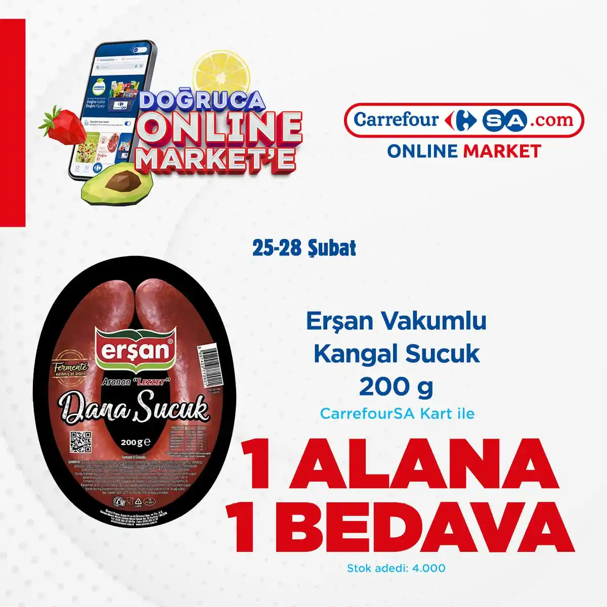 Image from CarrefourSA: Taze Gıda Festivali CarrefourSA Online Market’te başladı!  Kasap ürünl...
