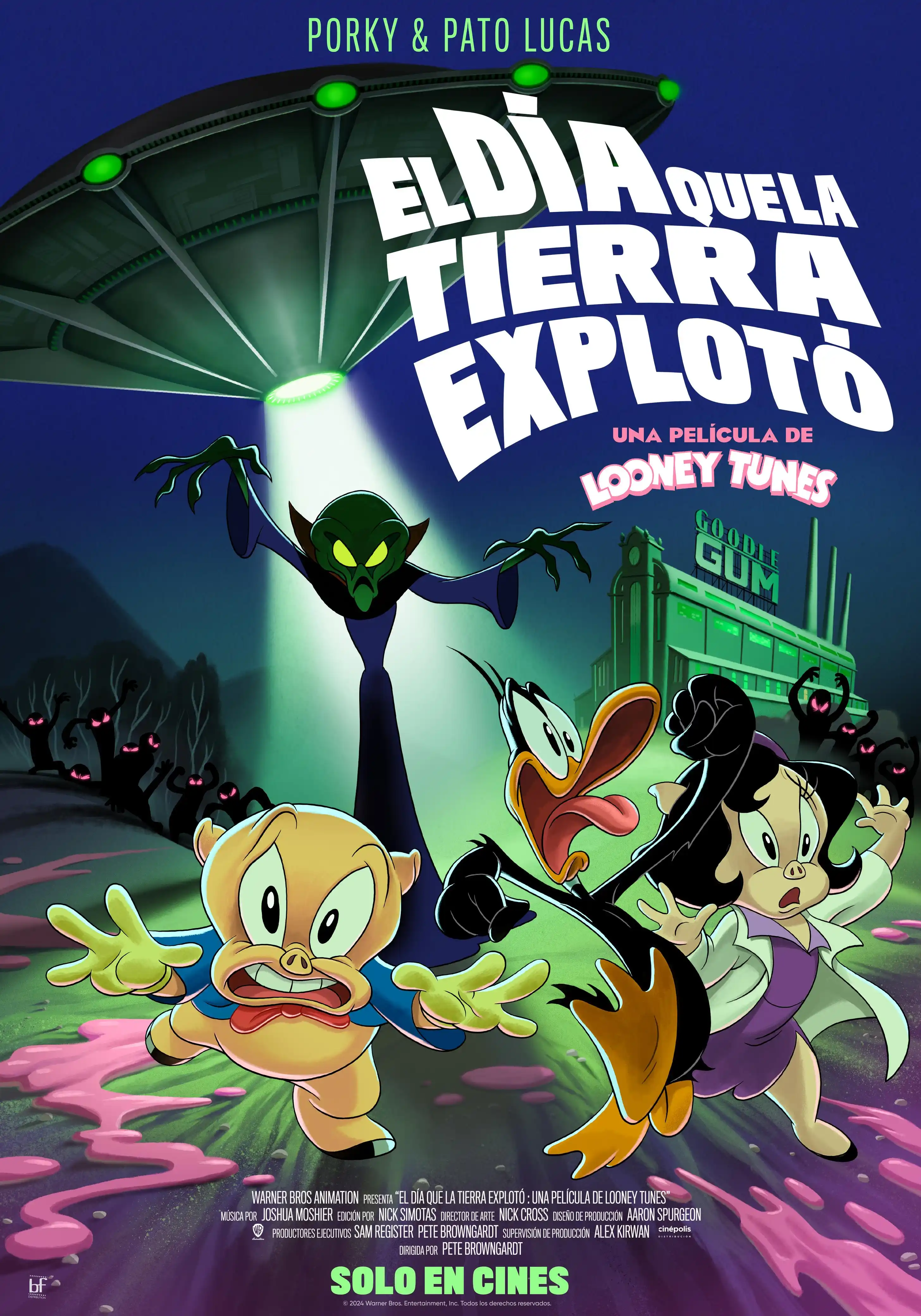 Image from CINES MULTIPLEX 🍿🎬🇦🇷: 🐷🦆 ¡_Porky y Lucas_ están de regreso en una misión intergaláctica ll...