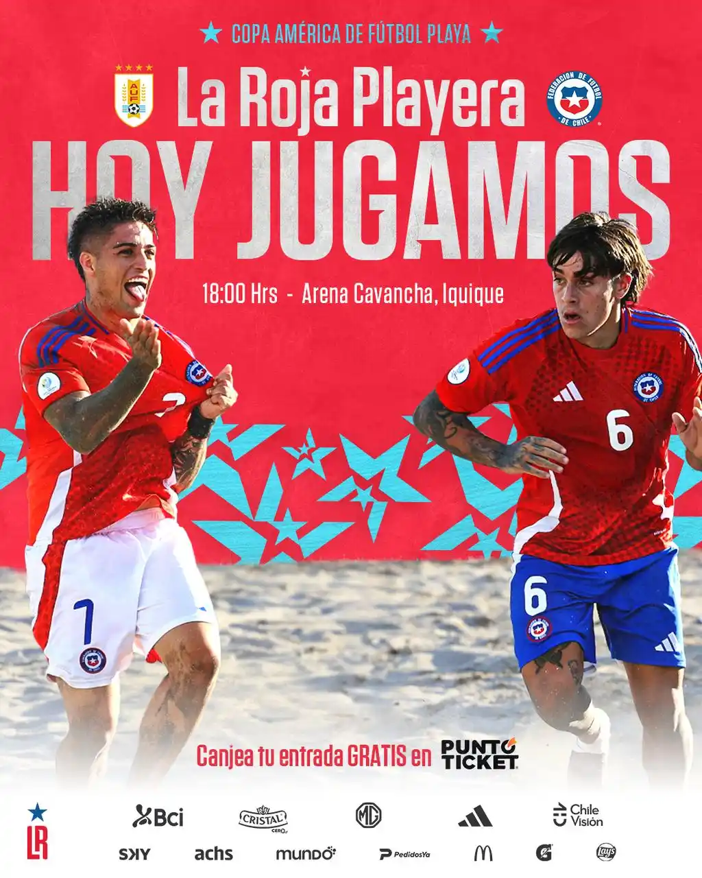 Image from 🇨🇱 La Roja | Selección Chilena : ¡La Roja Playera va en busca de hacer historia! 🇨🇱🏝️ La Selección ...