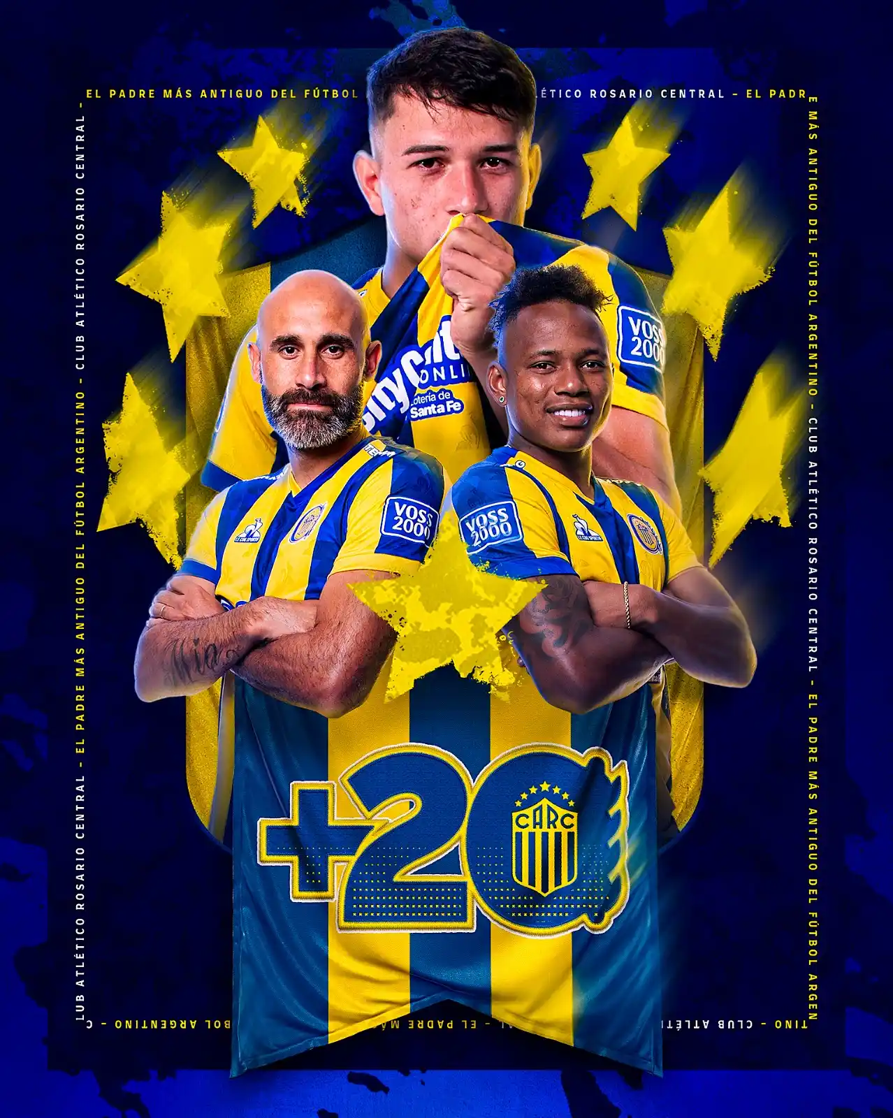 Image from Club Atlético Rosario Central: El padre más antiguo del futbol argentino? Si, el padre más antiguo de...