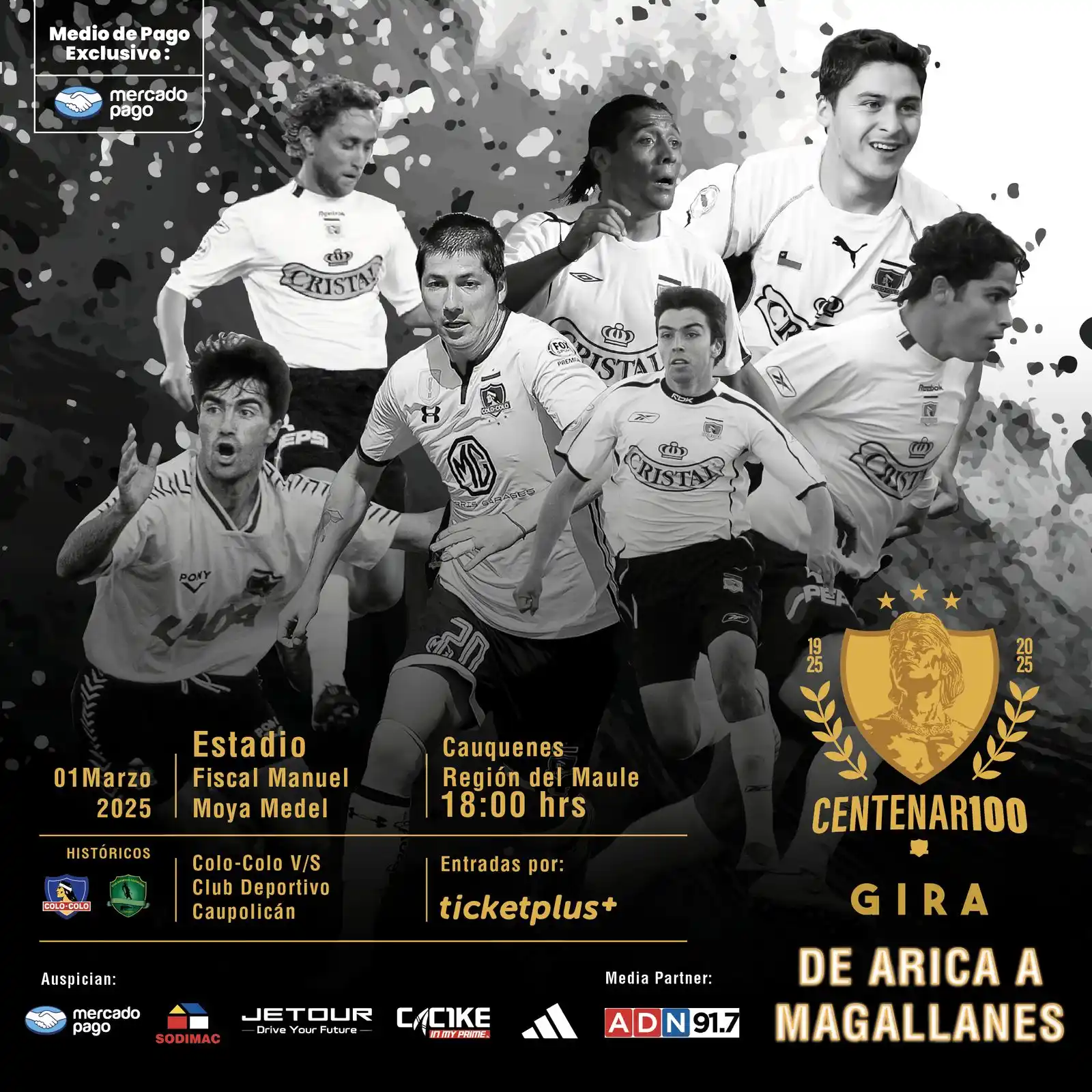Image from Club Social Y Deportivo Colo-Colo: ¡Seguimos avanzando con nuestra Gira Centenario! 🔥 Queremos invitar ...