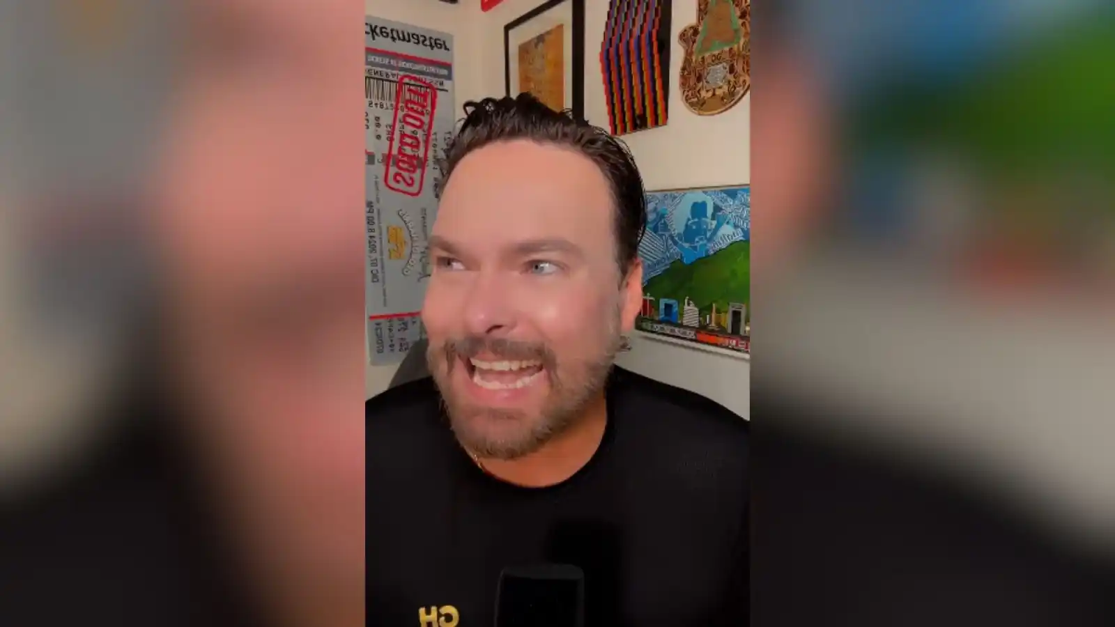 Image from Copano: 🤨 *VIDEO | Live de George Harris en Instagram vuelve todo más incómod...