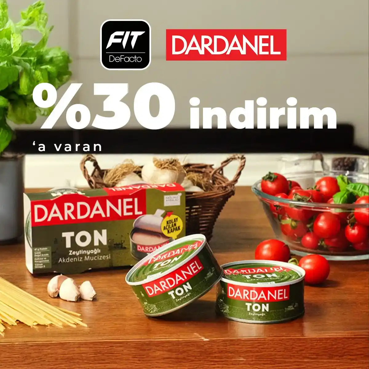 Image from DeFactoFIT: 📢 DeFactoFIT’te Yeni Marka! 🎉  Dardanel artık aramızda! 🐟 Sağlıklı ...