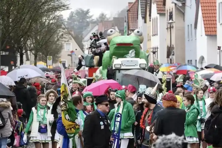 Image from Die RHEINPFALZ : 🤡🎉 *Faschingsumzug Herxheim 2025: Alles, was Besucher wissen müssen*...