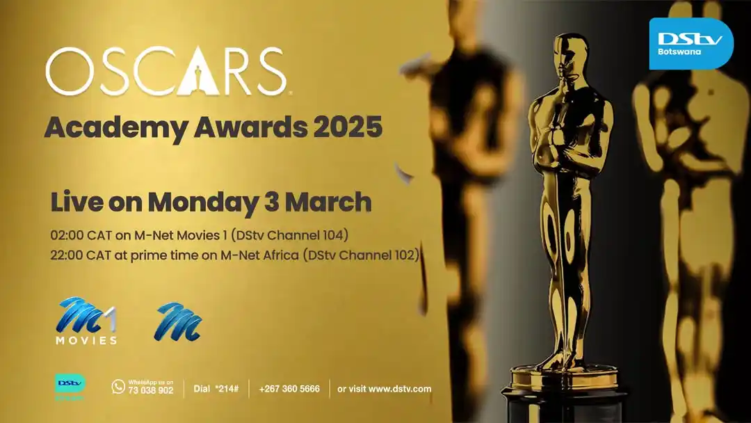 Image from DStv Botswana: Join us for a night of glitz and glamour at the 97th Academy Awards 20...