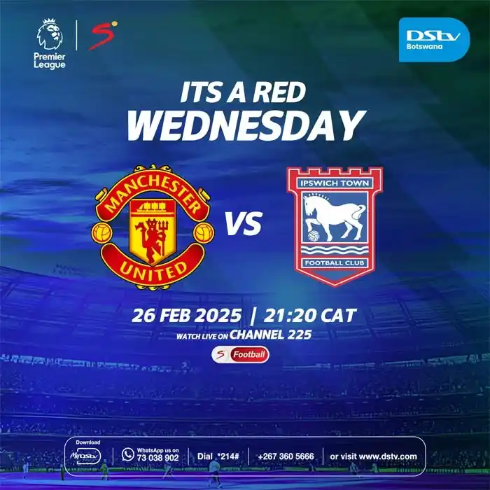 Image from DStv Botswana: Still 15th and more comfortable, the Red Boys takes on Ipswich at Old ...
