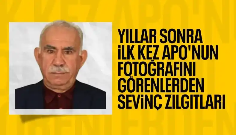 Image from Ensonhaber: Abdullah Öcalan'ın fotoğrafını görenler salonda zılgıt çekti https://w...