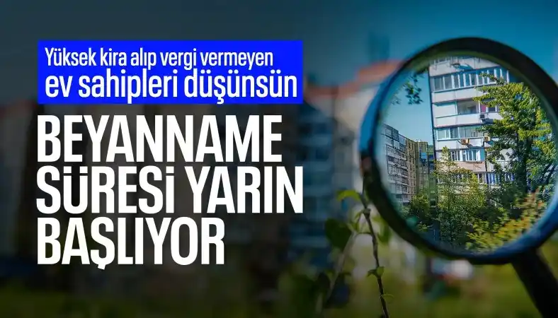 Image from Ensonhaber: Kira geliri elde eden mülk sahipleri için beyan süresi yarın başlıyor ...