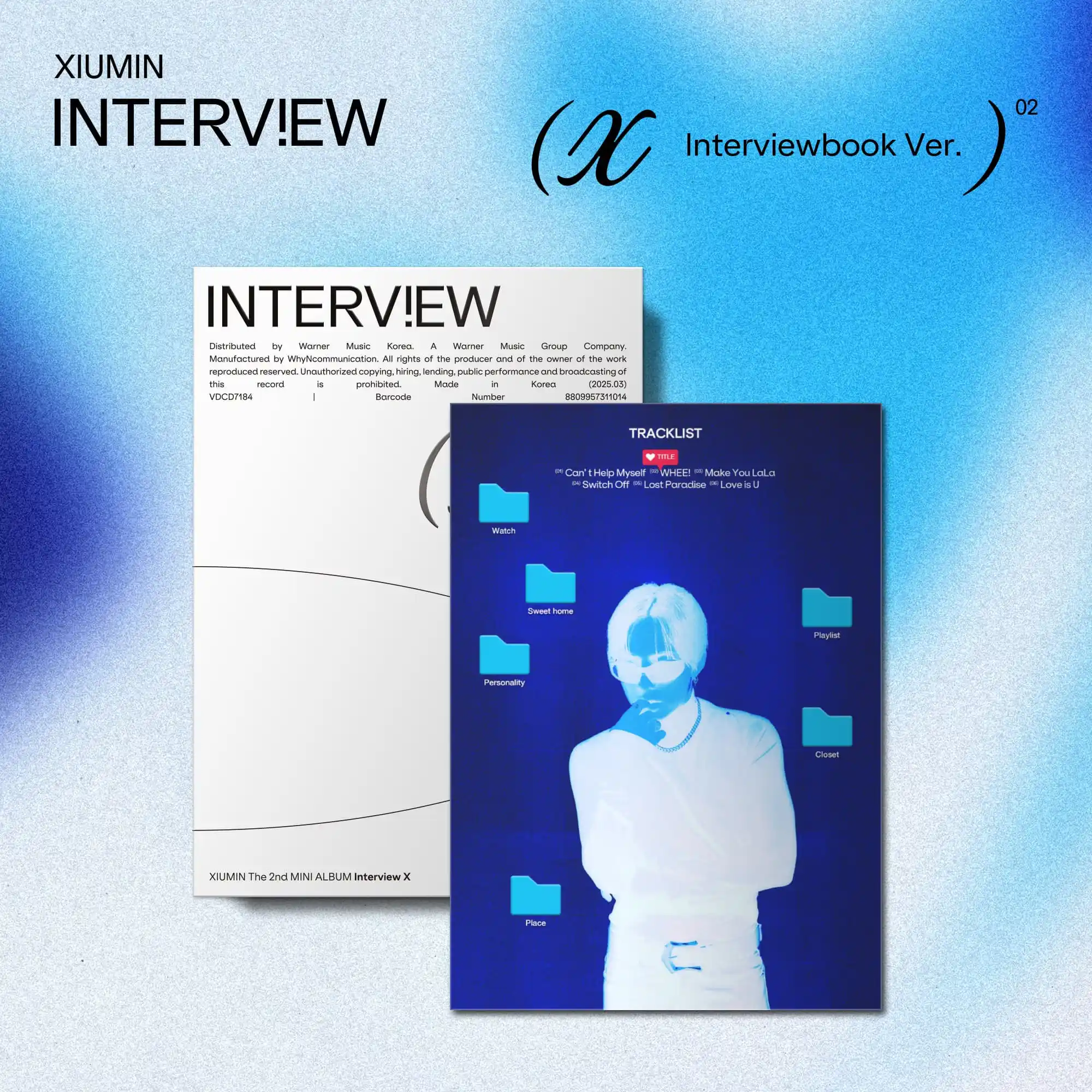 Image from EXO: 📢 [안내] 시우민 (XIUMIN) The 2nd Mini Album 'Interview X' 예약 판매 안내 (+팩샷 이미...