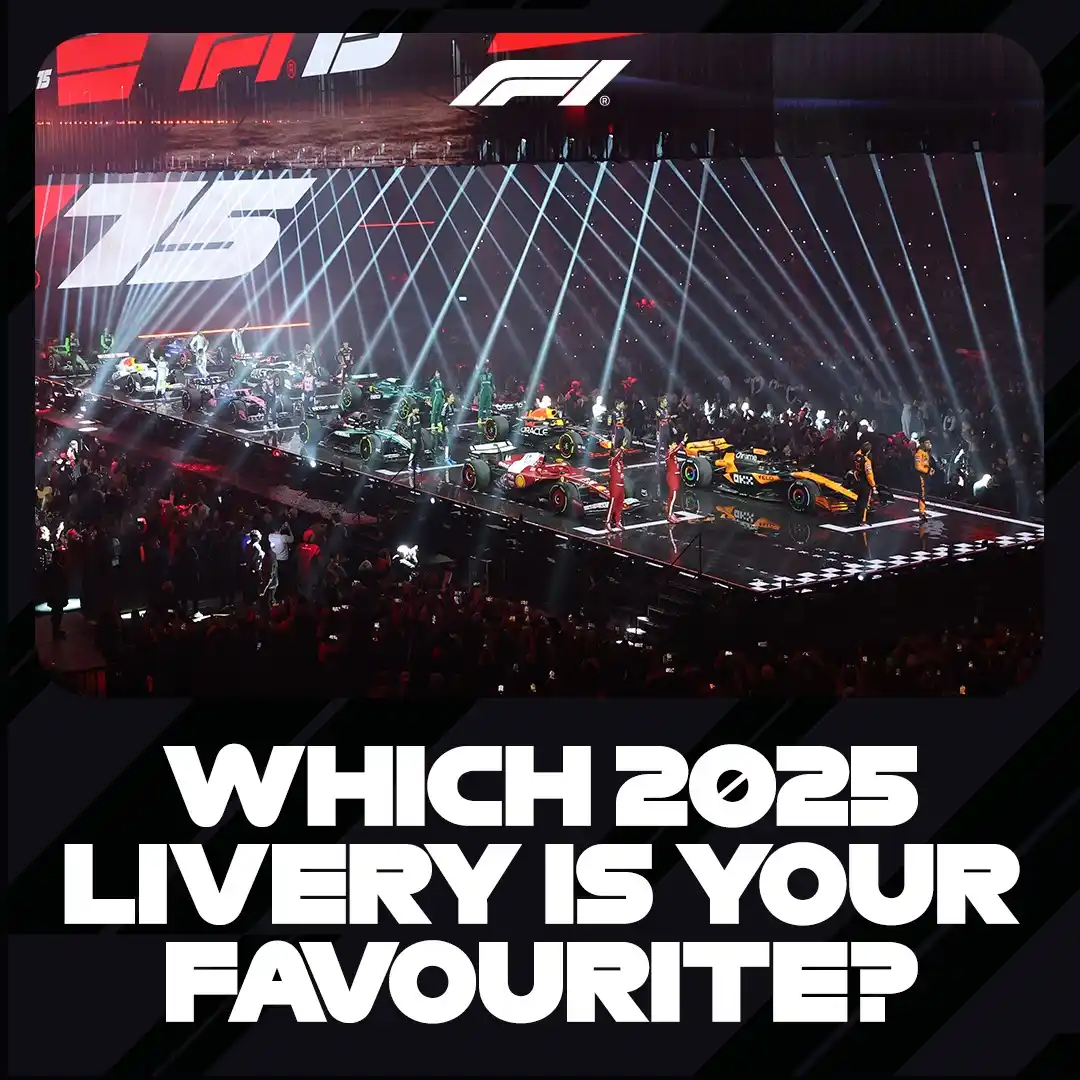 Image from F1: _*Time to have your say*_ 🗣️ Cast your vote for the best new livery ...