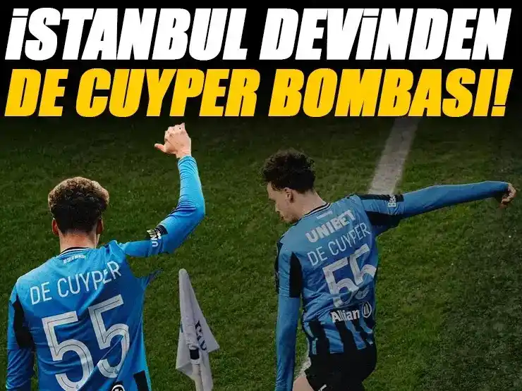 Image from Fanatik: İstanbul devinden Maxim De Cuyper bombası! Rotada Belçika var... http...