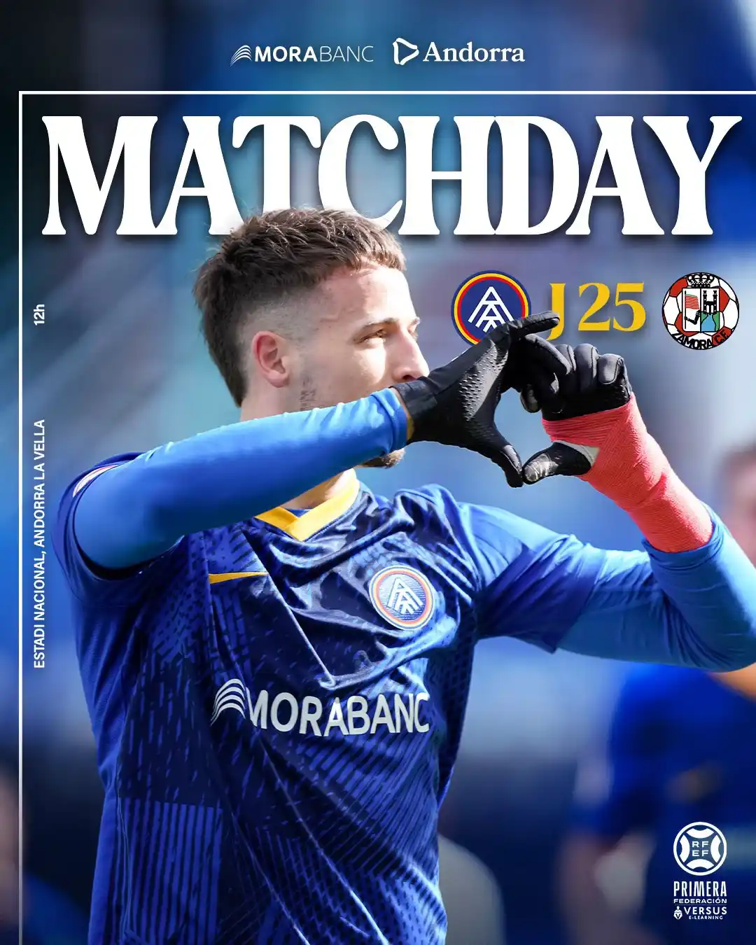 Image from FC Andorra: π¨ πππ ππ π£ππ₯π§ππ§! π Zamora CF β° 12h ποΈ Estadi Nacional οΏ½...