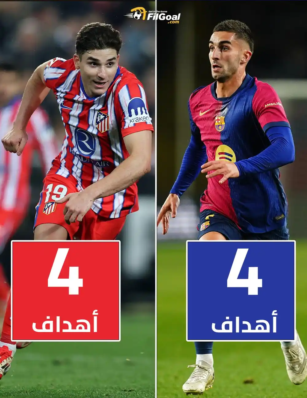 Image from FilGoal: لقاء برشلونة وأتليتكو مدريد الليلة قد يحسم صراع هداف كأس ملك إسبانيا ب...