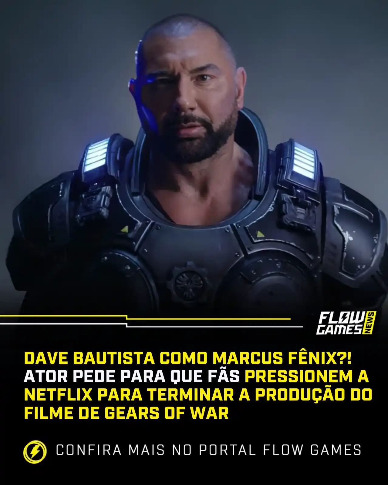Image from Flow Games ⚡🎮: VAMO QUERER, NETFLIX!🔥🚨 Em um papo recente com a ComicBook, o ator ...