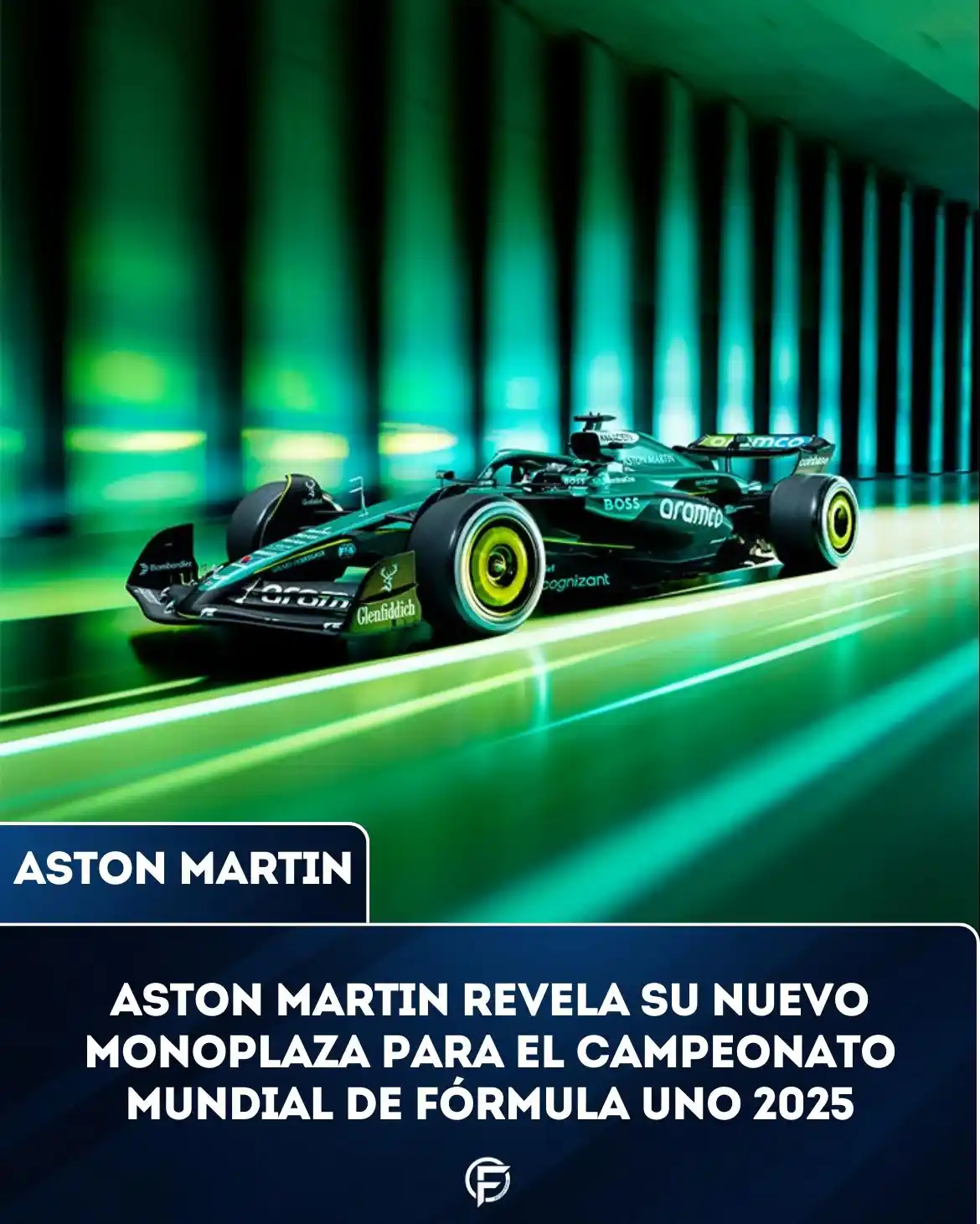 Image from FormulaArg: 🟢ASTON MARTIN | El AMR25 es una evolución de su predecesor, con cambi...
