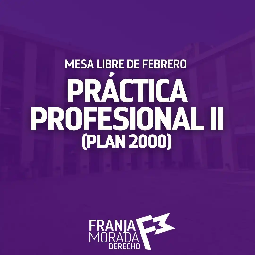 FRANJA MORADA DERECHO UNT 💜 post