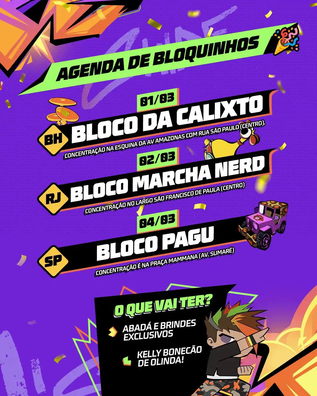 Free Fire Brasil post