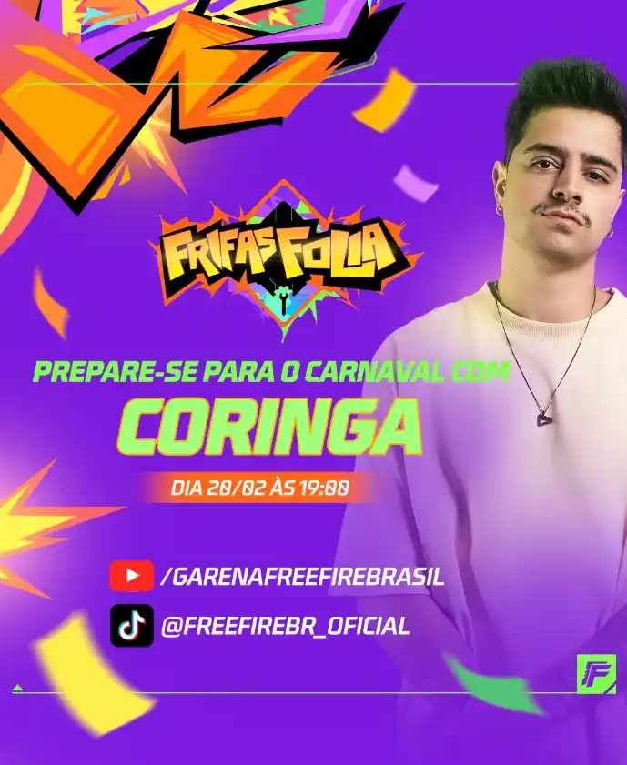 Free Fire Brasil post
