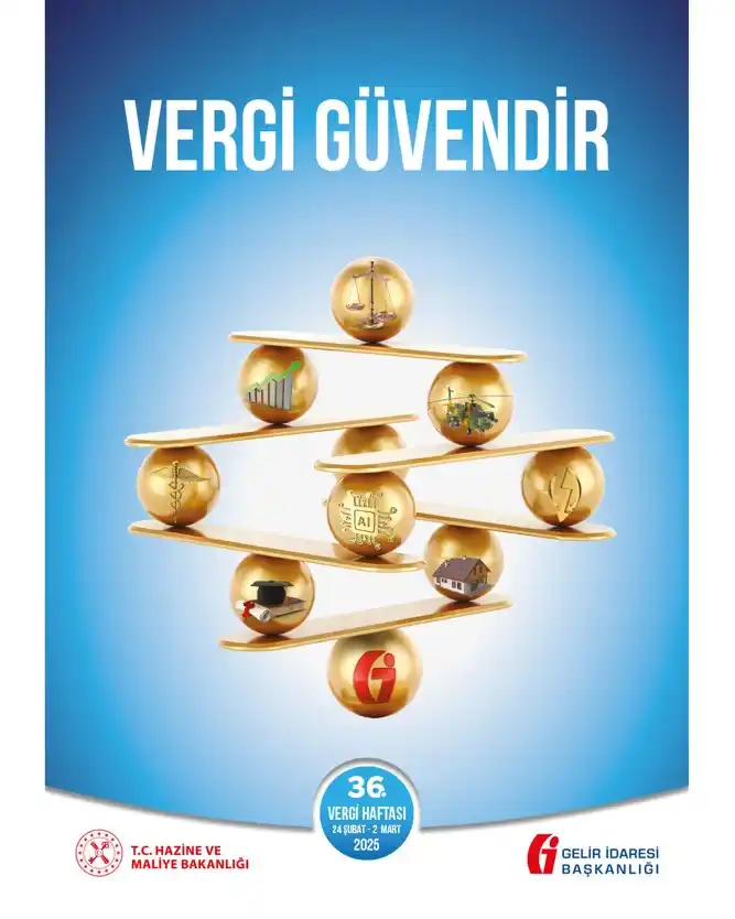 Image from Gelir İdaresi Başkanlığı: 36. Vergi Haftası kutlu olsun.🎉 https://www.gib.gov.tr/36-vergi-haf...
