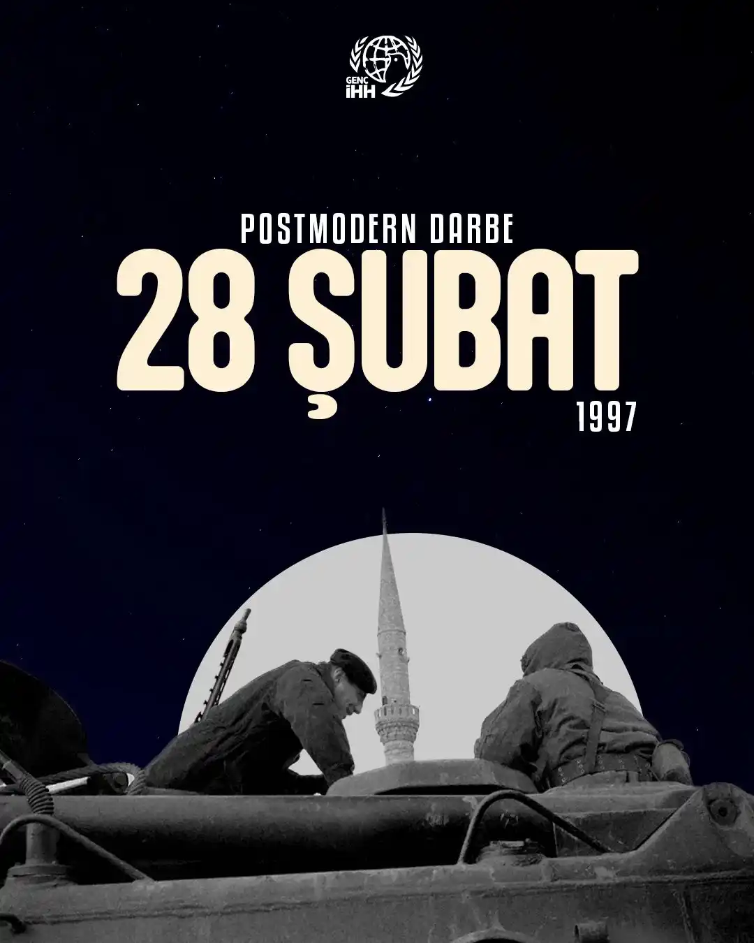 Image from Genç İHH: Namlusunu halka çevirmiş tanka selam durmam! | Muhsin Yazıcıoğlu Tar...