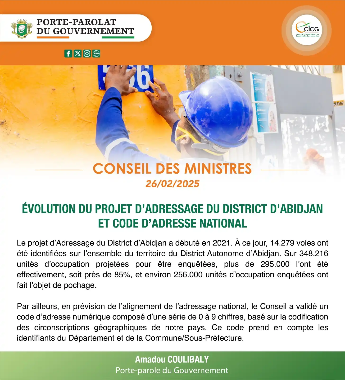 Image from Gouvernement de Côte d’Ivoire: *<a class="text-blue-500 hover:underline cursor-pointer" href="/hashta...
