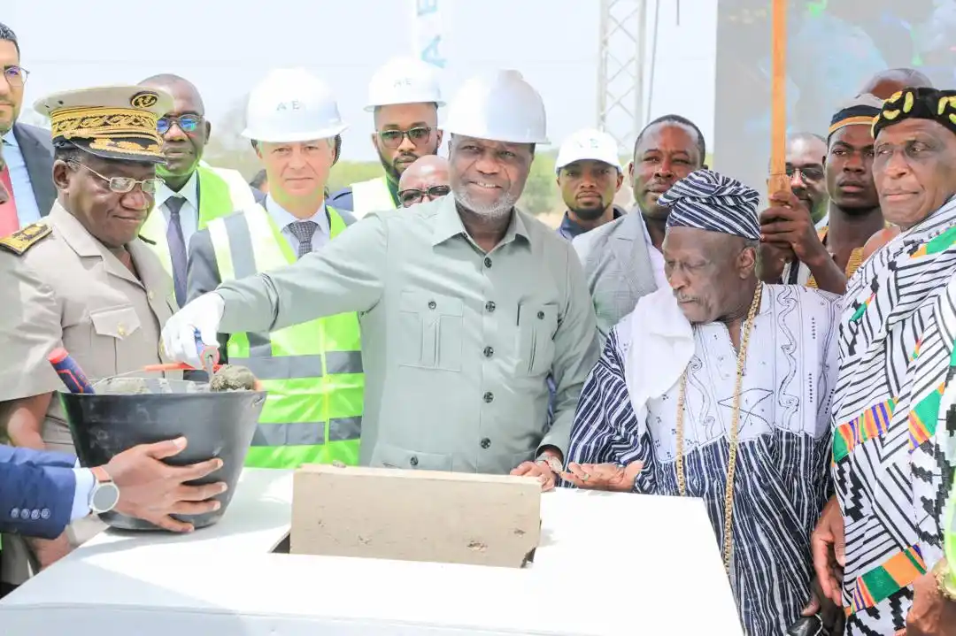 Image from Gouvernement de Côte d’Ivoire: *Bondoukou : Le ministre Mamadou Sangafowa-Coulibaly lance les travaux...