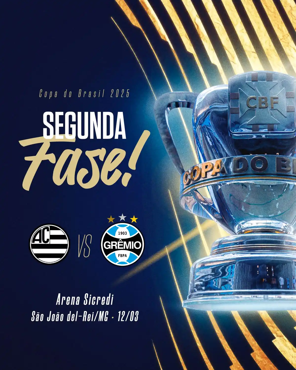 Image from Grêmio FBPA : DATA DEFINIDA 🇪🇪🏆 Nosso próximo compromisso pela <a class="text-blu...