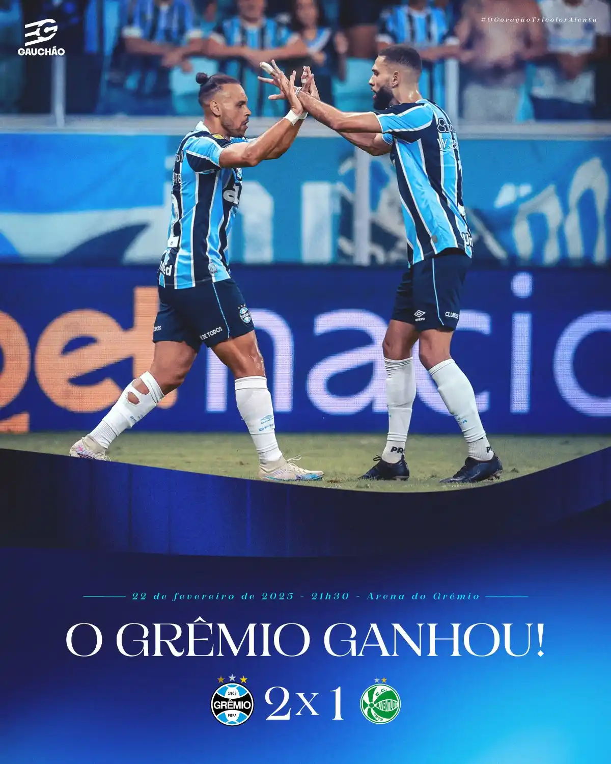 Image from Grêmio FBPA : SABADOU COM VITÓRIA! 🇪🇪 <a class="text-blue-500 hover:underline curs...