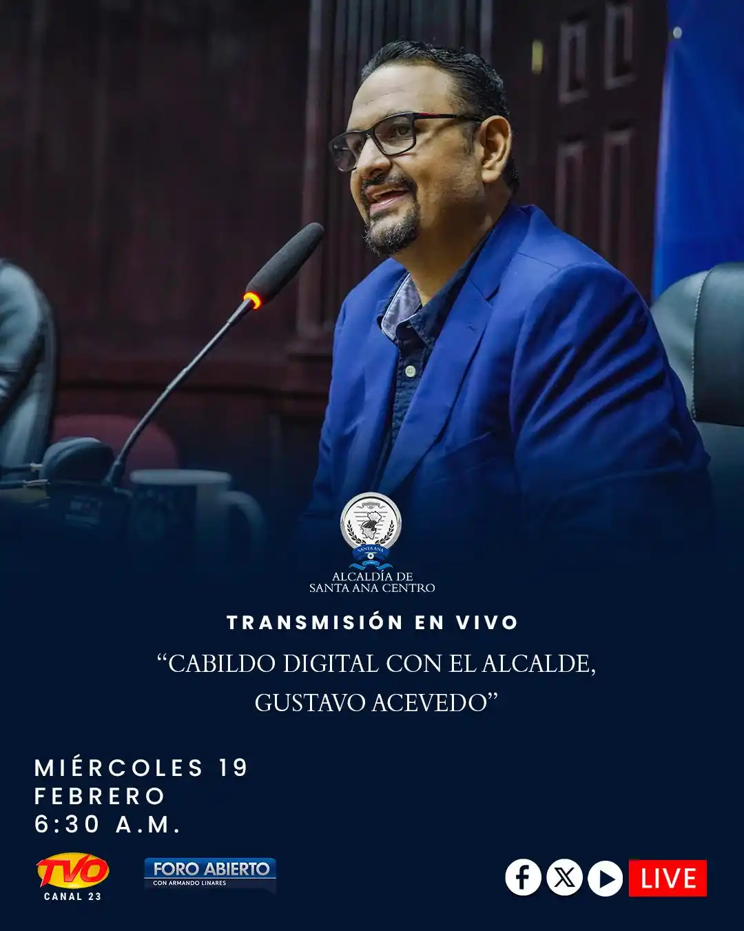 Image from Gustavo Acevedo: Mañana, los invito a sintonizar el programa <a class="text-blue-500 ho...