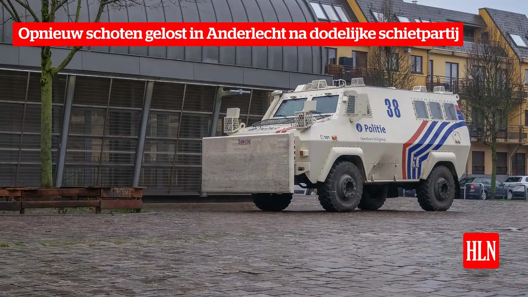 Image from HLN.be: Zondagnacht zijn er opnieuw schoten gelost in Anderlecht, nabij het me...