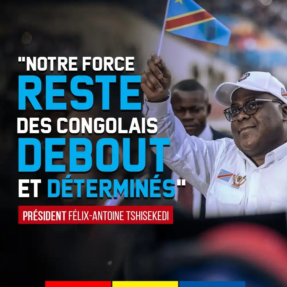 Image from Honore Mvula: Notre force reste les Congolais : debout, unis et déterminés ! La RDC ...