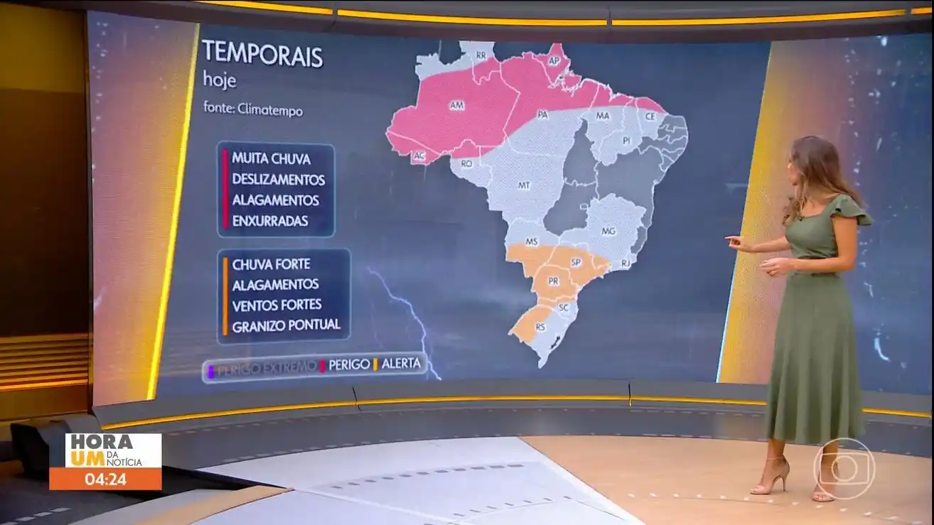 Image from Hora 1: A onda de calor ainda deve durar alguns dias, mas a temperatura já com...