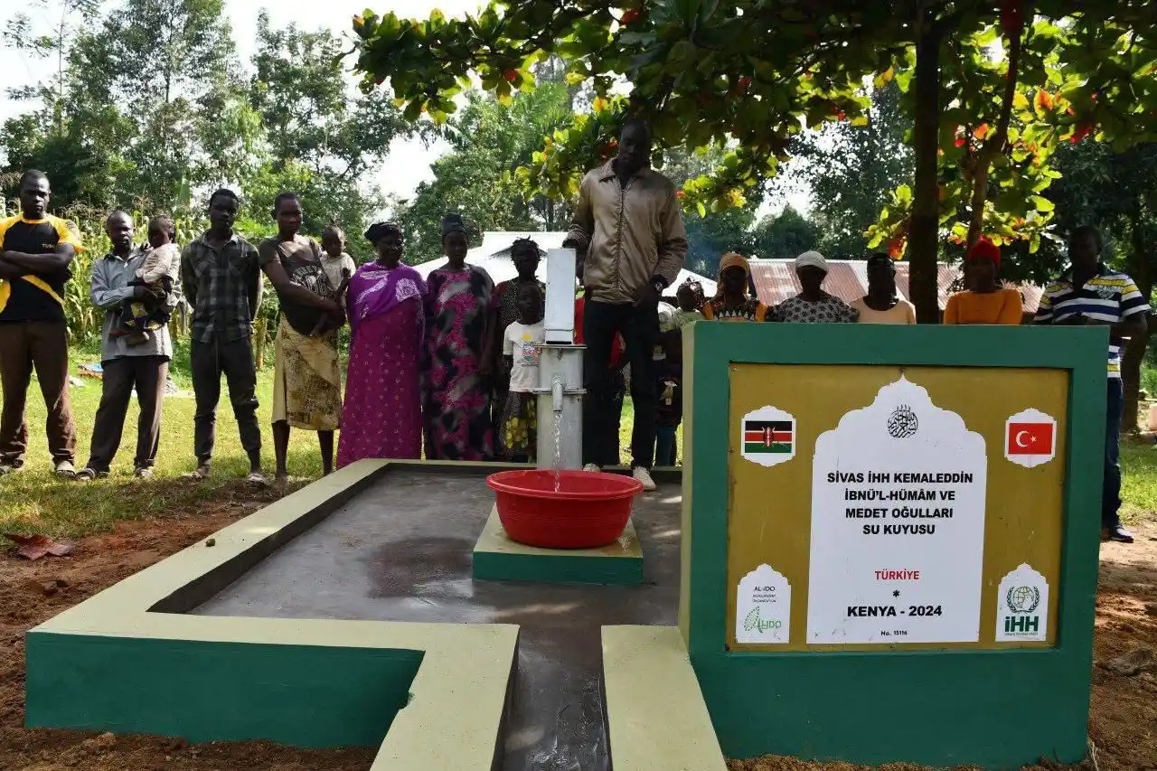 Image from IHH Humanitarian Relief Foundation: 🇰🇪 With your support, we opened a water well in Kenya. 🌐 Online Do...