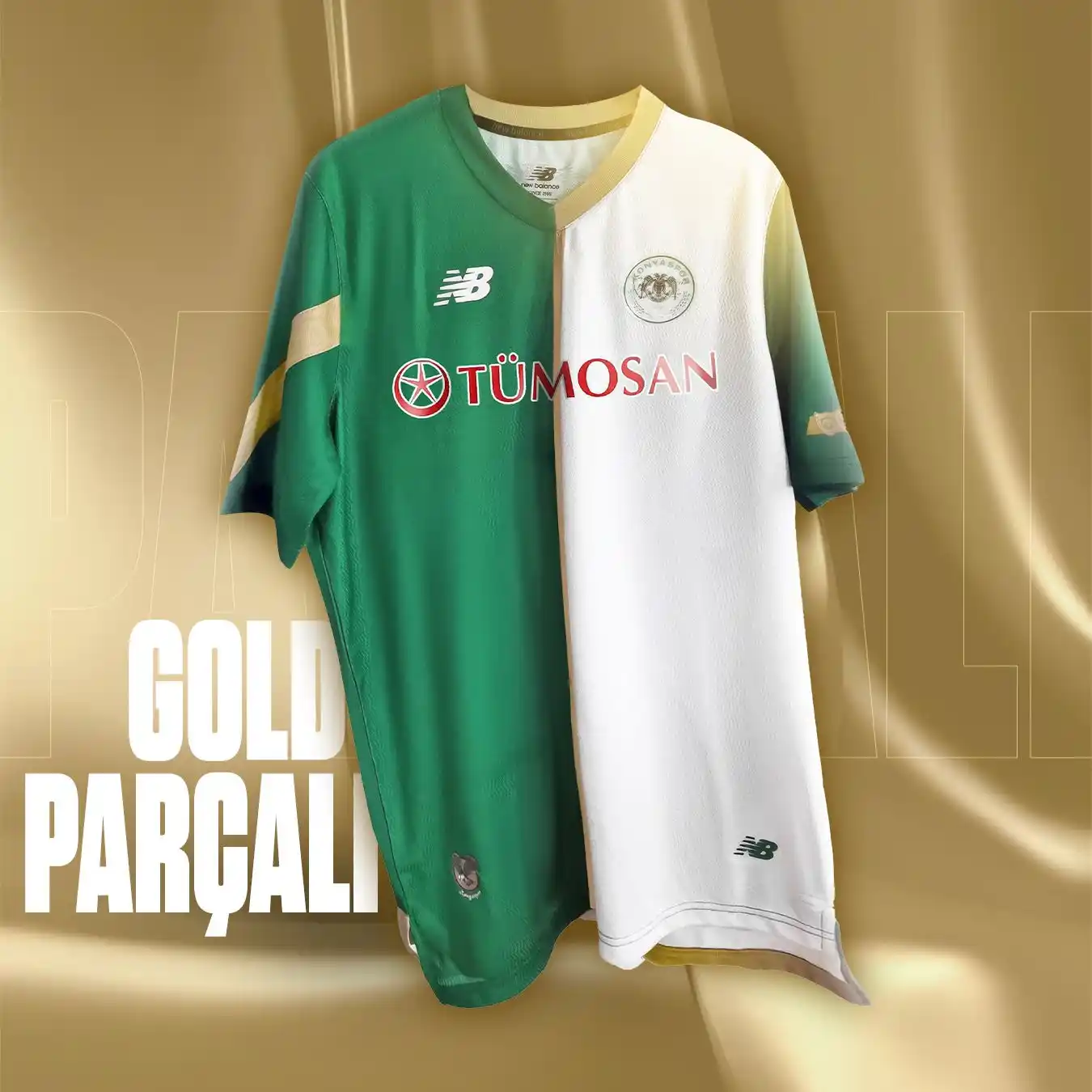 Image from Konyaspor: 'Gold Parçalı' forma ile sahadayız!✅ <a class="text-blue-500 hover:un...