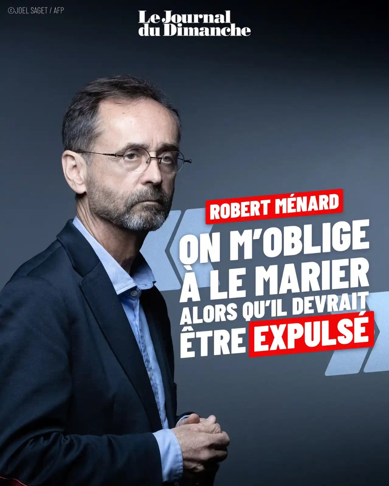 Image from Le JDD 🗞️: [Entretien] Robert Ménard, maire de Béziers : «On m’oblige à le marier...