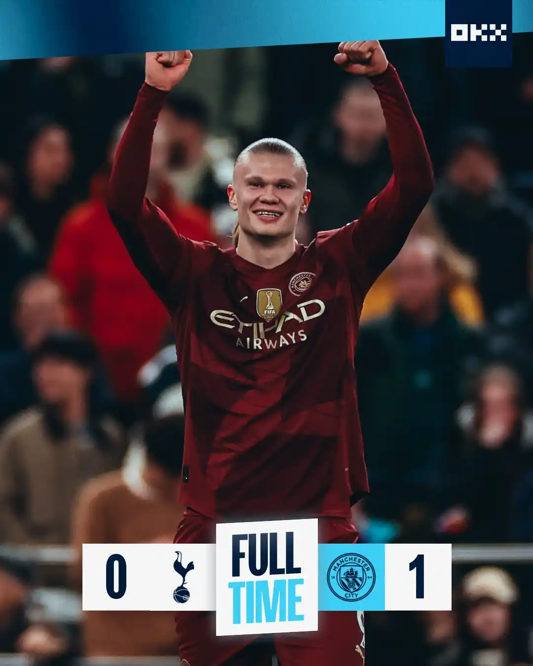 Image from Man City Português : TERMINA EM LONDRES! 💪 TRÊS PONTOS PARA O CITY!!! 🙌 ⚪ 0 X 1 🤎 | <a...