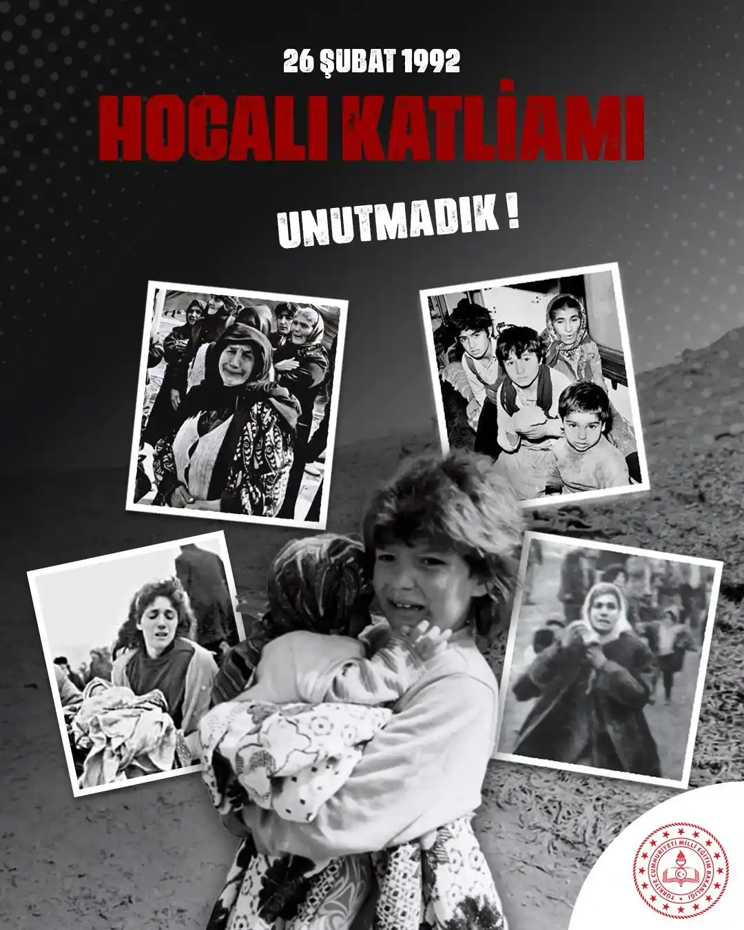 Image from Millî Eğitim Bakanlığı: İnsanlık tarihinin en kanlı soykırımlarından Hocalı Katliamı’nda hayat...