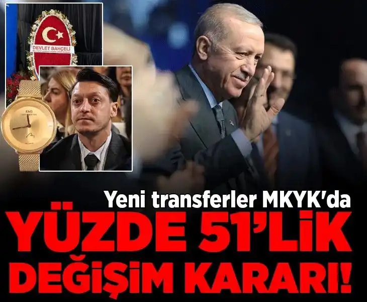 Image from Milliyet: Erdoğan'dan yüzde 51'lik değişim kararı! Yeni transferler MKYK'da h...