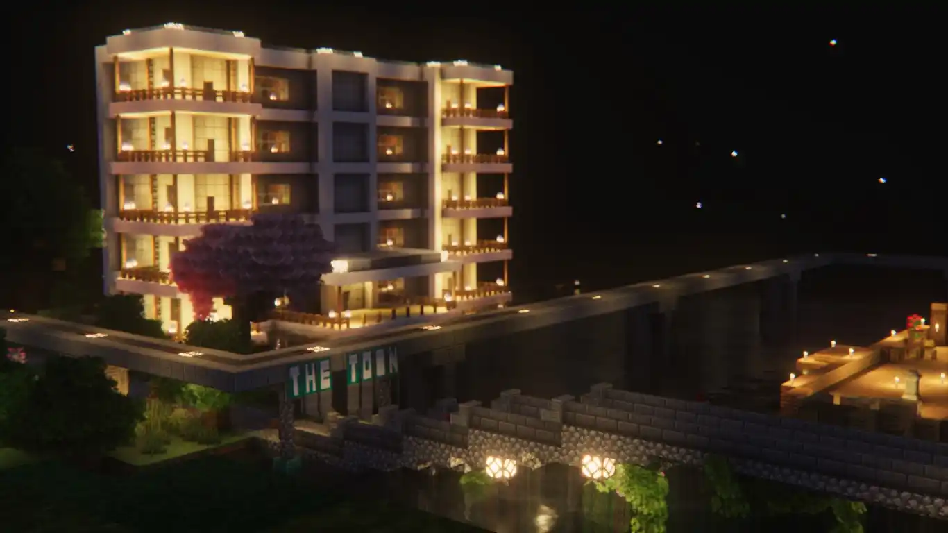 Image from Minecraft: This build by *Bagel* has some really great lighting. We love the cozy...