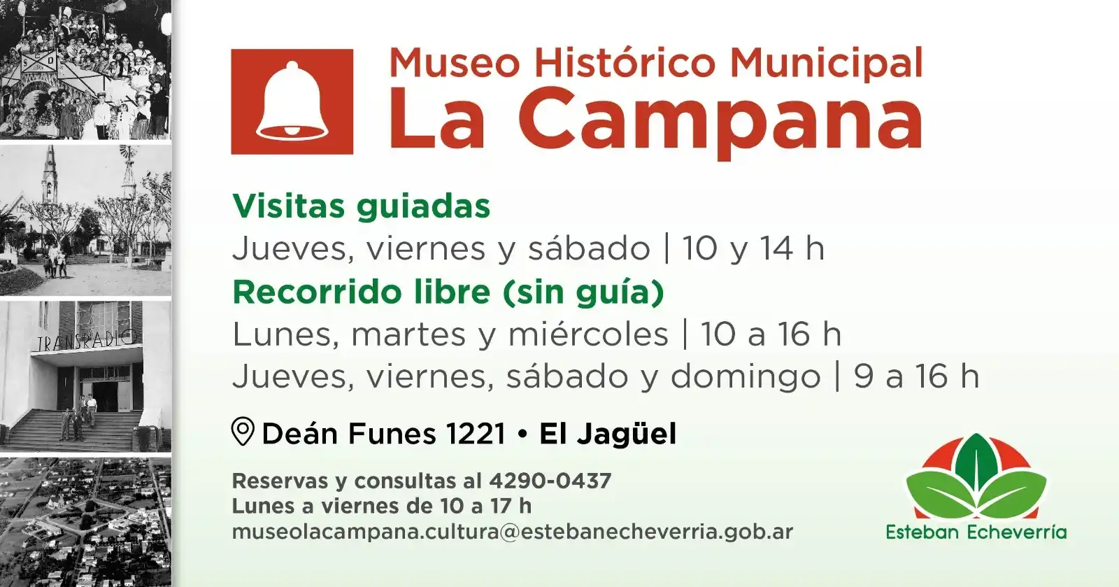 Image from Municipio Esteban Echeverría: ¡Vení a visitar nuestro Museo Histórico Municipal La Campana y conocé ...