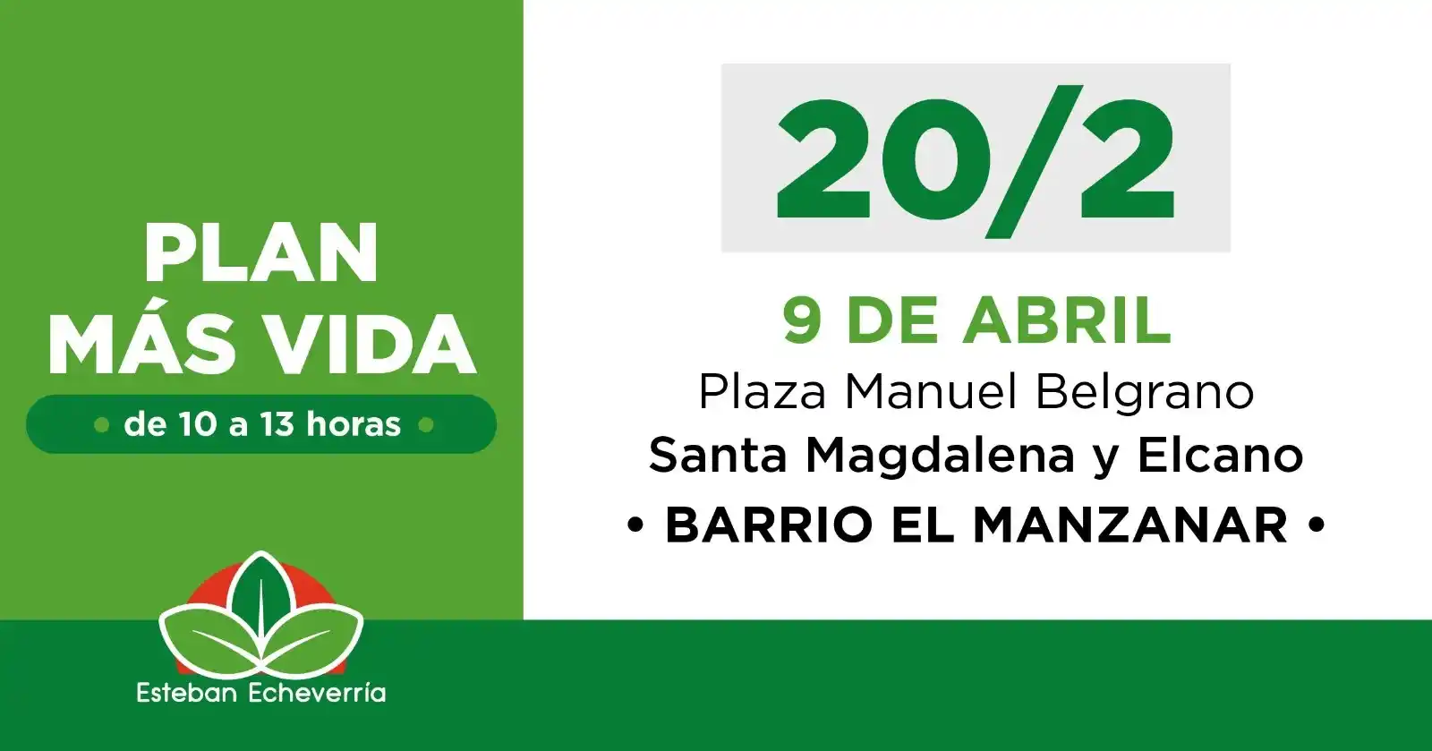 Image from Municipio Esteban Echeverría: 👩👩👦 Mañana realizaremos una nueva jornada de inscripción al Plan ...