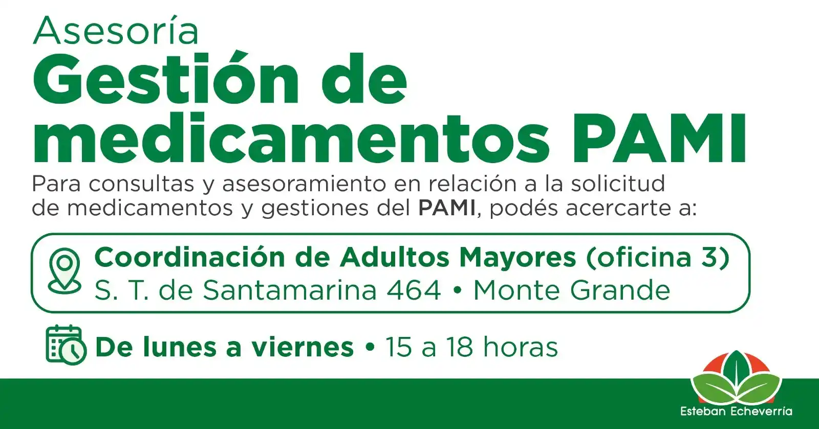 Image from Municipio Esteban Echeverría: Continuamos acompañando a las personas adultas mayores del distrito qu...