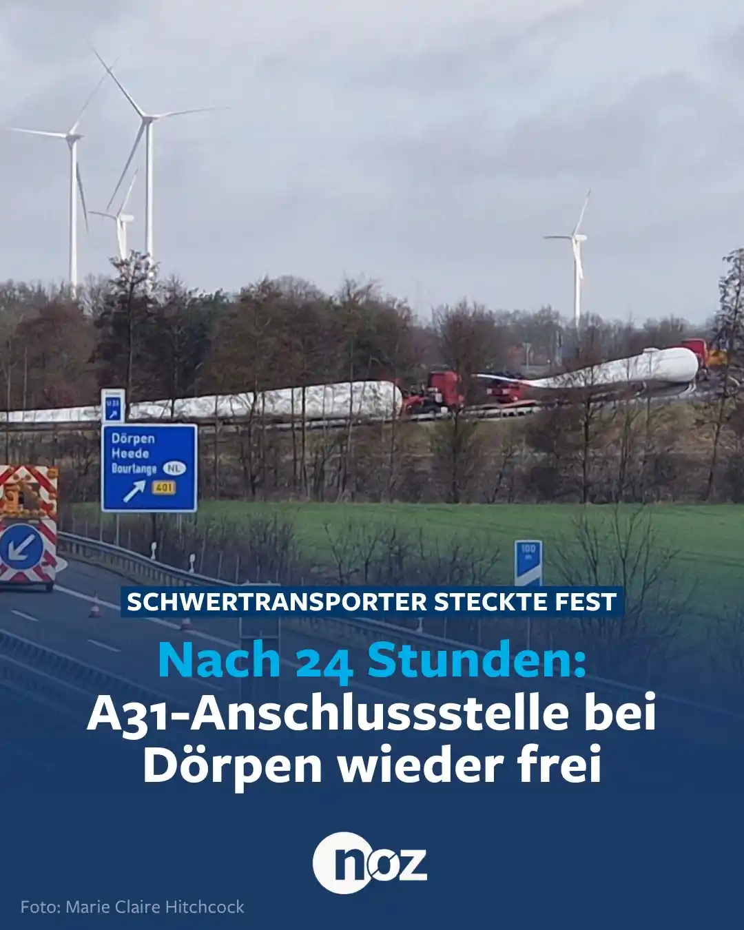 Image from NOZ News Emsland: 🚘 Gute Nachrichten für Autofahrer – die *A31-Anschlussstelle* bei *Dö...