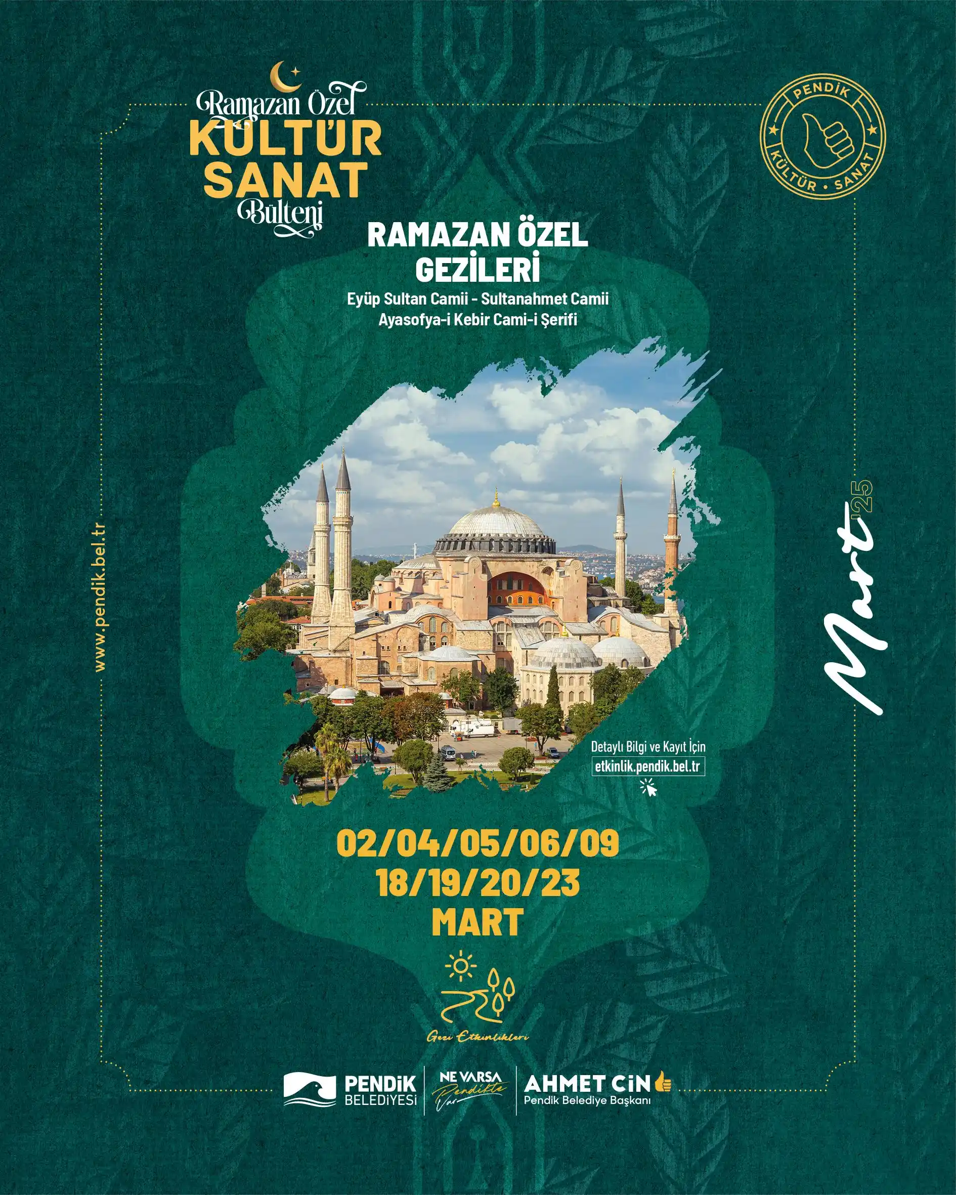 Image from Pendik Belediyesi: 🚌 Ramazan Özel Gezileri 🗺️ Eyüp Sultan Camii - Sultanahmet Camii - A...