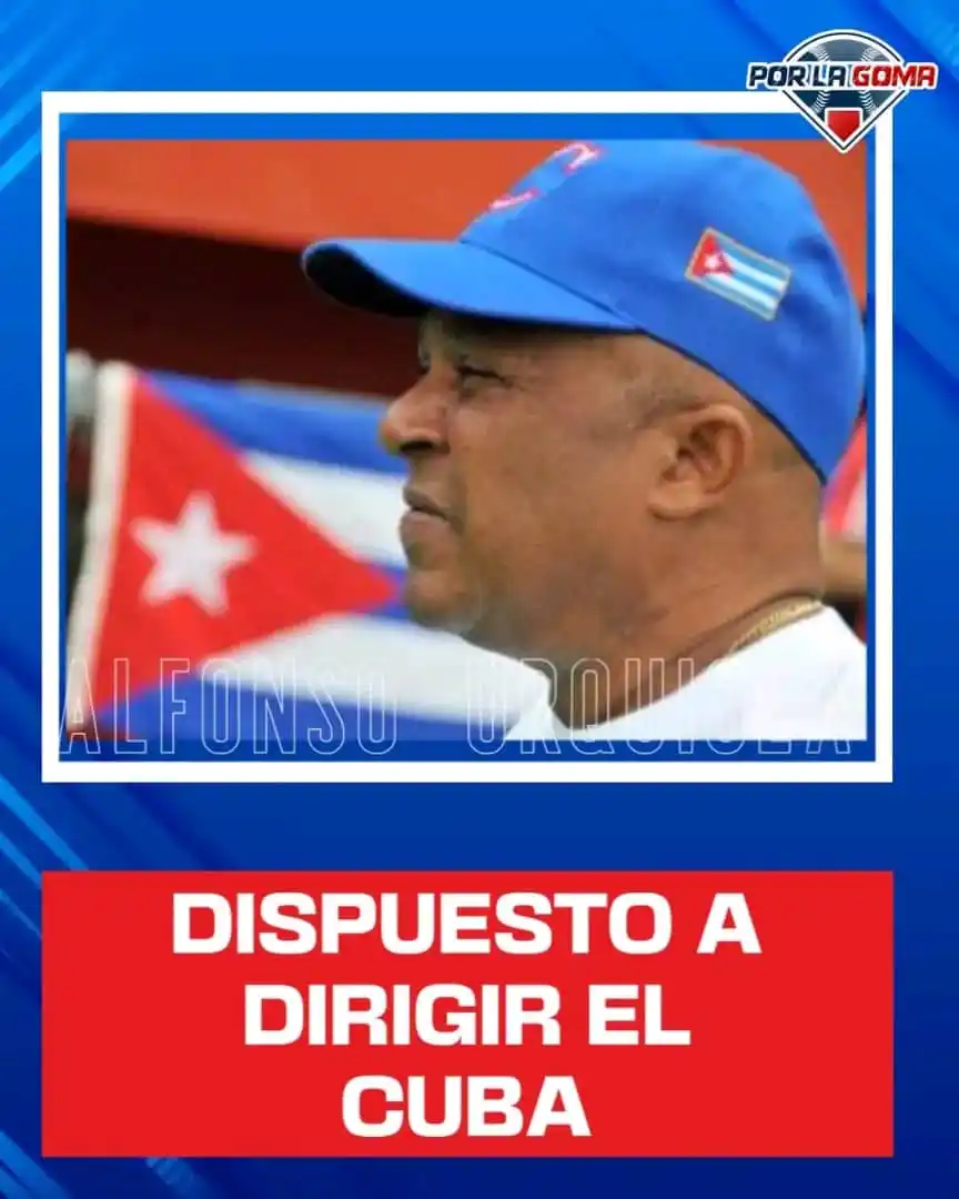 Image from PinarEnVivo 📻🎙💚⚾️: ¡La mesa está servida! Alfonso Urquiola dispuesto a dirigir el equipo...