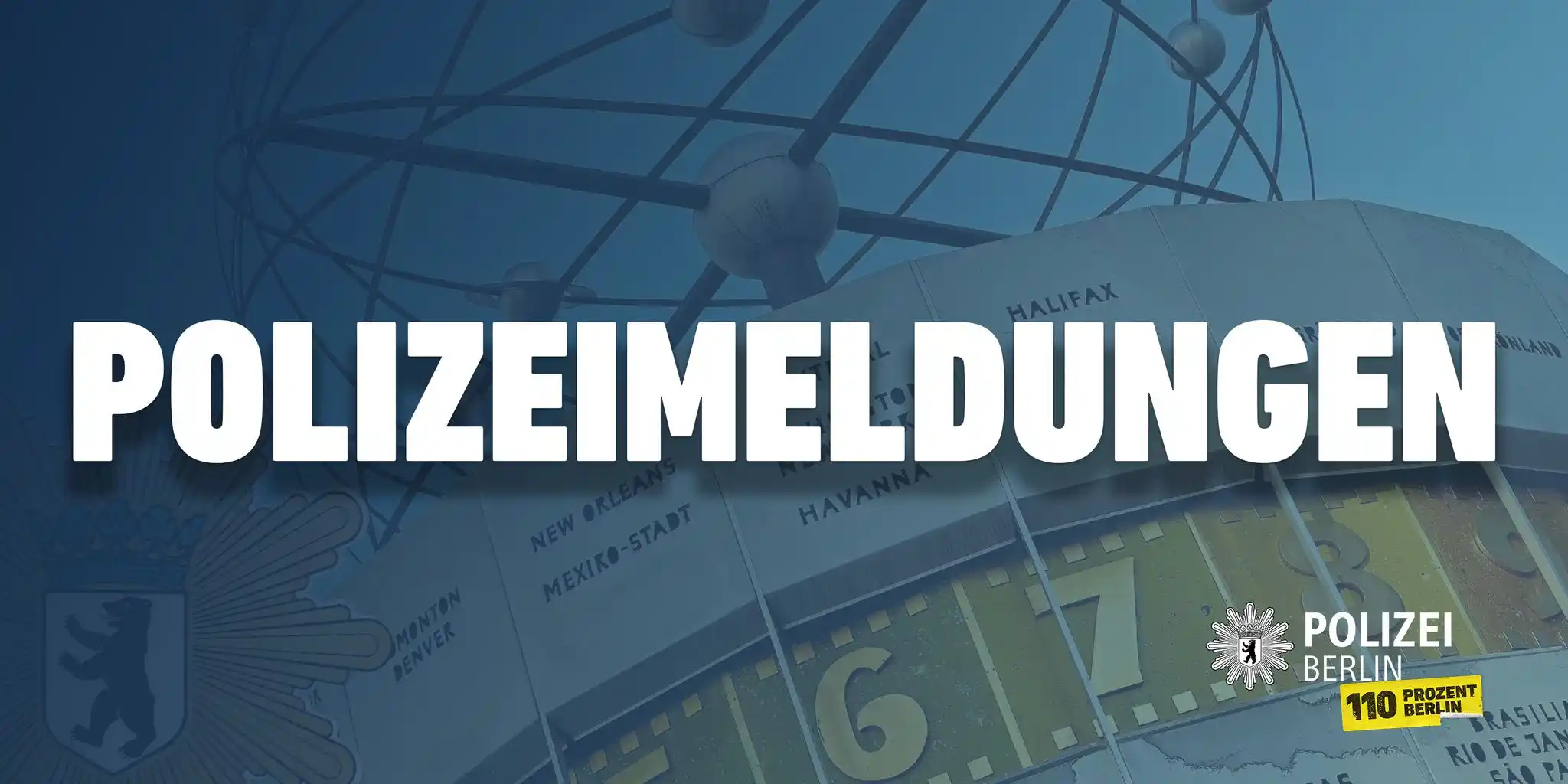 Image from Polizei Berlin: Beim Linksabbiegen fuhr gestern in *Kreuzberg* ein Autofahrer zwei Kin...