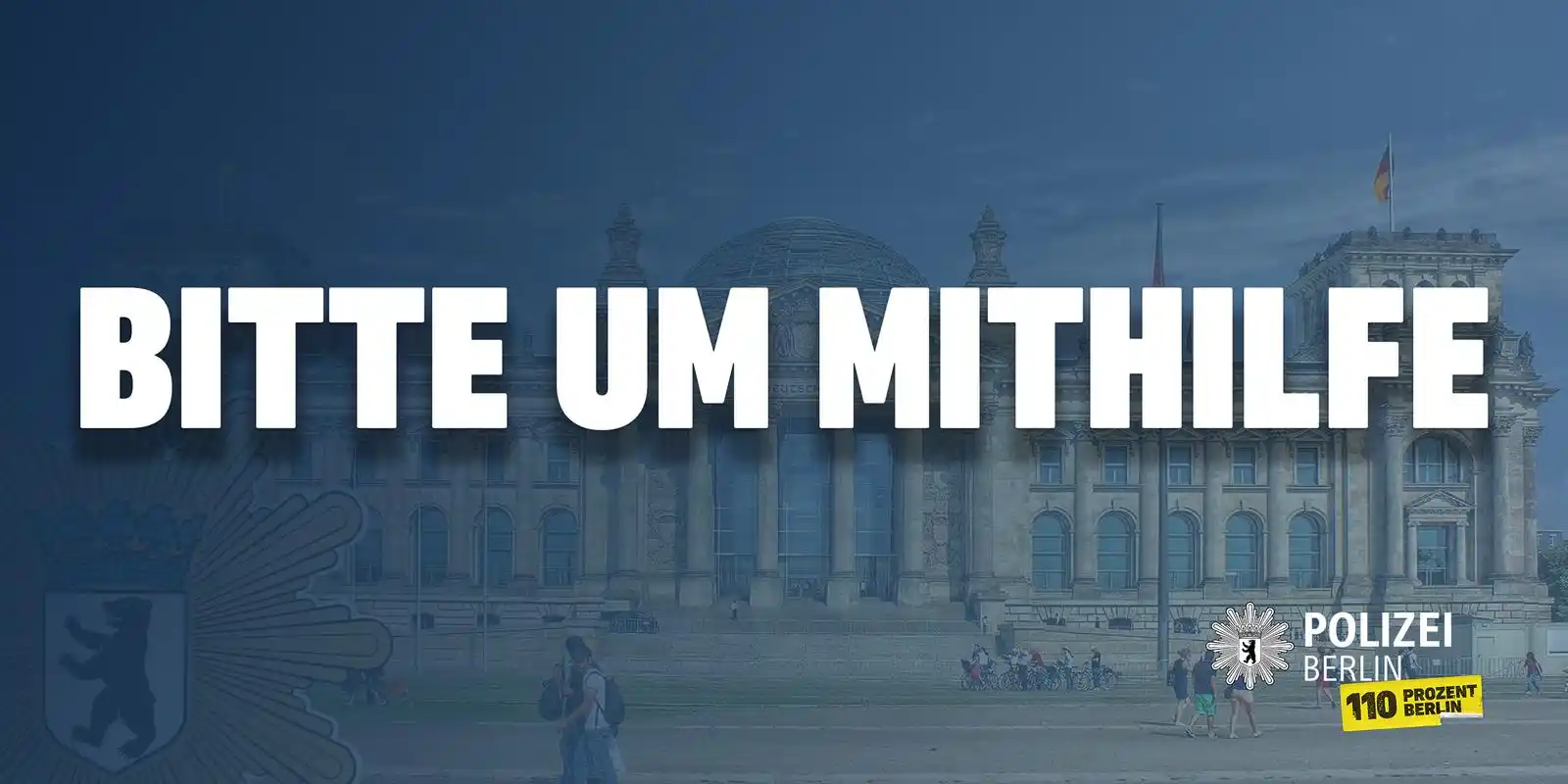 Image from Polizei Berlin: Unsere Kripo bittet um Mithilfe bei der Suche nach zwei Tatverdächtige...