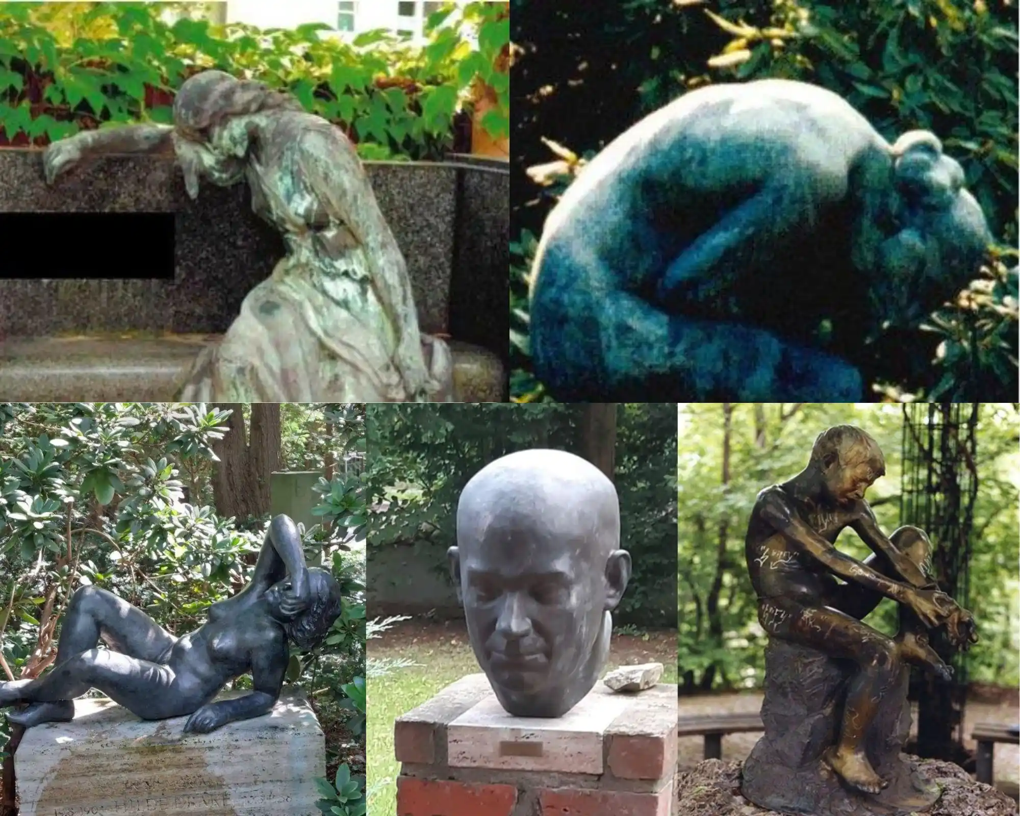 Image from Polizei Berlin: Nachdem in den letzten Wochen mehrere Bronzeskulpturen aus Parks, von ...
