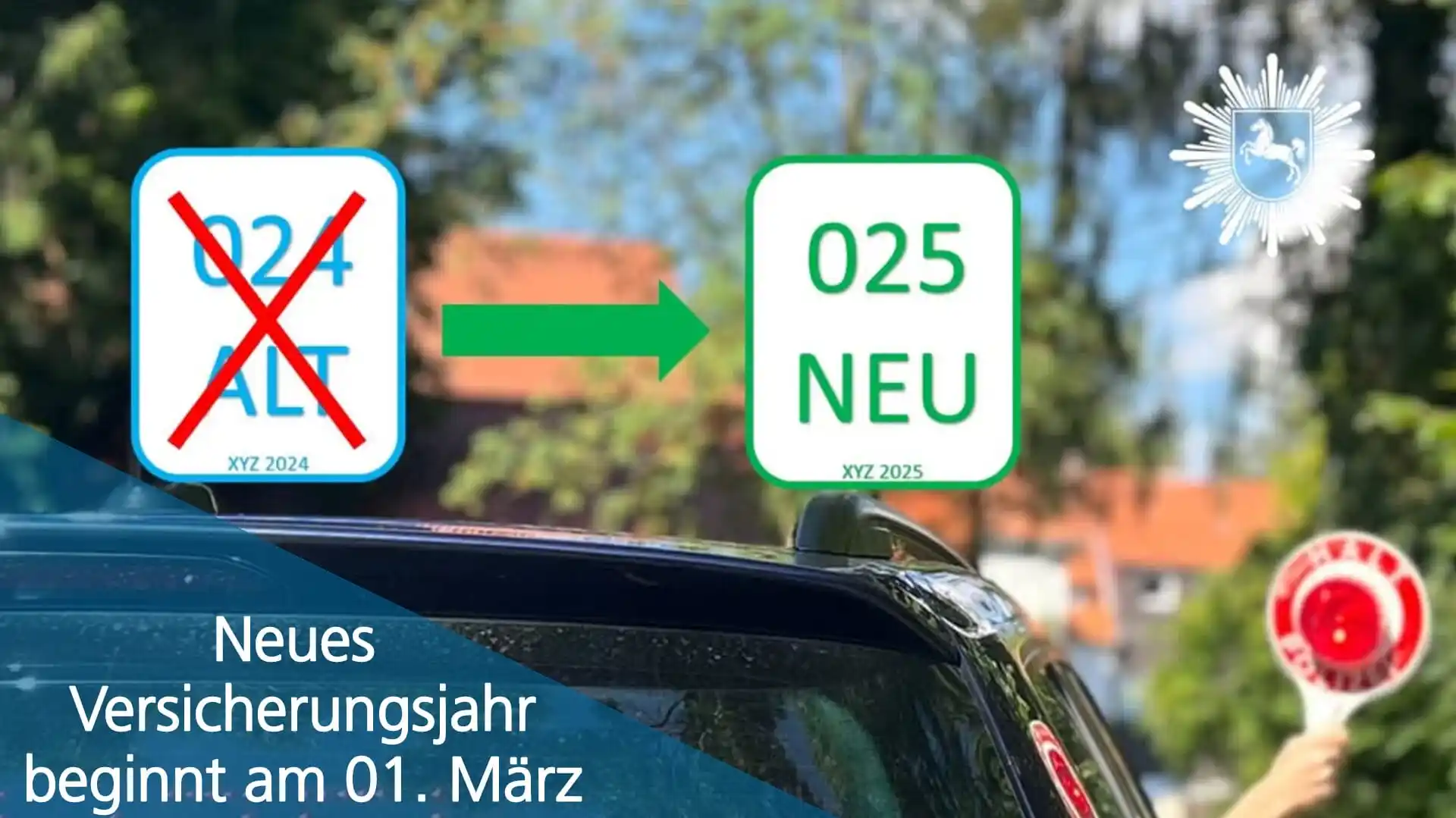 Image from Polizei Northeim: 🚔Das neue Versicherungsjahr für 🛴🛵 beginnt am 01. März Aus 🔵 wir...